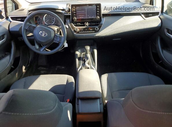 5YFEPRAE9LP104867 2020 TOYOTA COROLLA Blue Առջևի վահանակի տեսք