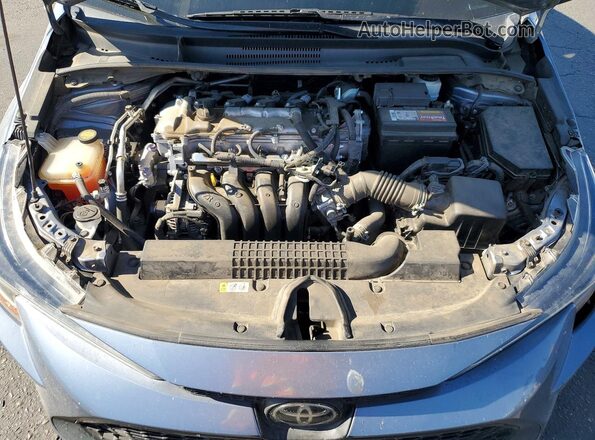 5YFEPRAE9LP104867 2020 TOYOTA COROLLA Blue Սալոնի հետևի տեսք