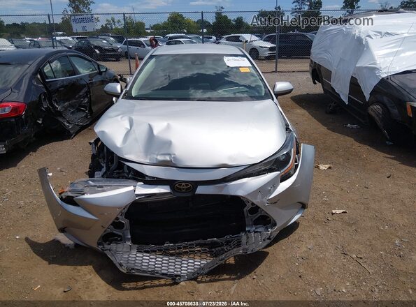 5YFEPRAE9LP116016 2020 TOYOTA COROLLA Silver Widok zestawu wskaźników