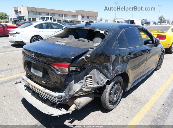 5YFEPRAE9LP143832 2020 TOYOTA COROLLA Black Rear right