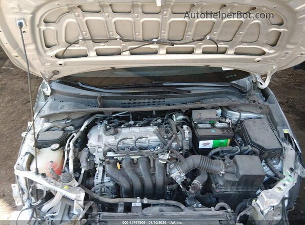 5YFEPRAEXLP011601 2020 TOYOTA COROLLA Silver Widok z tyłu