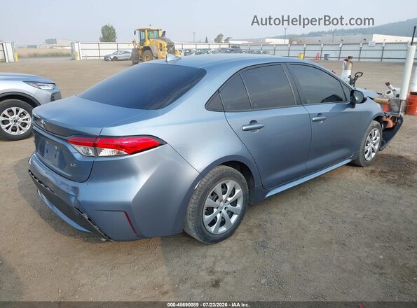 5YFEPRAEXLP047210 2020 TOYOTA COROLLA Blue Задня права чверть