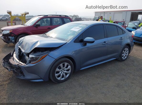 5YFEPRAEXLP047210 2020 TOYOTA COROLLA Blue Передня ліва чверть