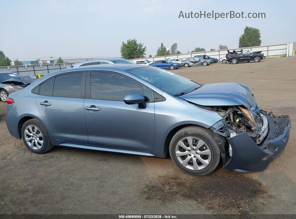 5YFEPRAEXLP047210 2020 TOYOTA COROLLA Blue Панорамний вид салону 360°