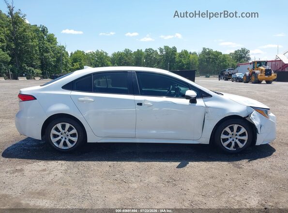5YFEPRAEXLP054089 2020 TOYOTA COROLLA White Widok wnętrza z tyłu