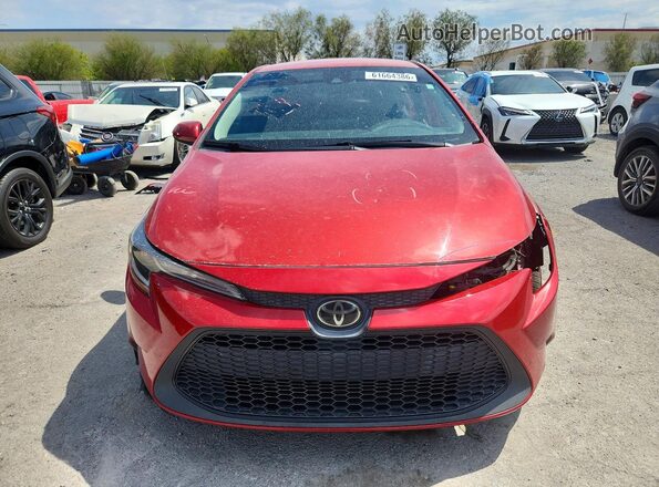5YFEPRAEXLP066811 2020 TOYOTA COROLLA Red Widok z przodu