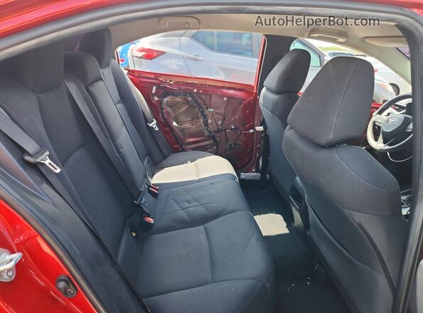 5YFEPRAEXLP066811 2020 TOYOTA COROLLA Red Widok tylnych siedzeń
