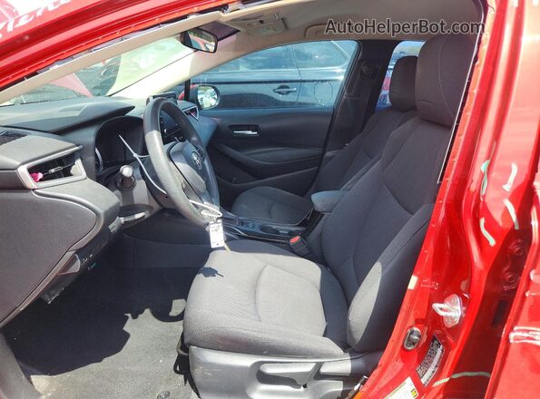 5YFEPRAEXLP066811 2020 TOYOTA COROLLA Red Widok wnętrza z przodu