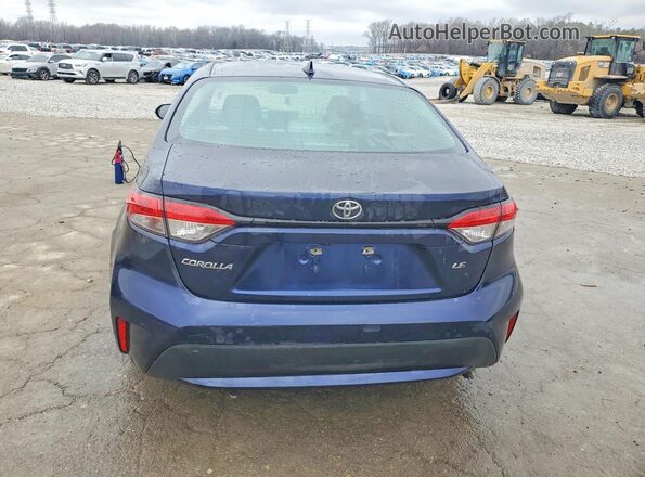 5YFEPRAEXLP081891 2020 TOYOTA COROLLA Blue Հետևի տեսք