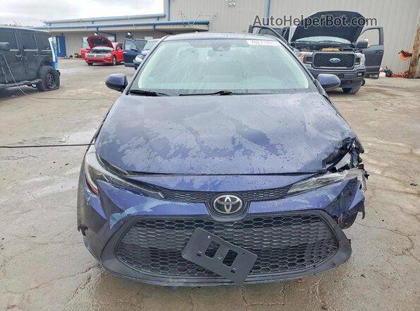 5YFEPRAEXLP081891 2020 TOYOTA COROLLA Blue Դիմացի տեսք