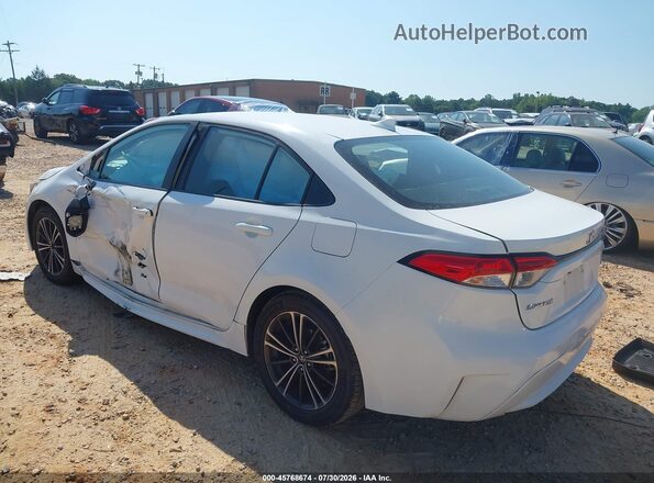 5YFEPRAEXLP087349 2020 TOYOTA COROLLA Белый Задняя левая четверть
