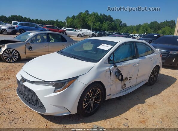 5YFEPRAEXLP087349 2020 TOYOTA COROLLA Белый Передняя левая четверть