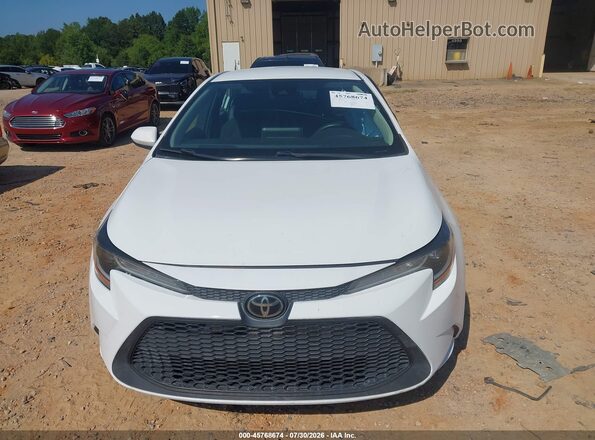 5YFEPRAEXLP087349 2020 TOYOTA COROLLA Белый Вид щитка приборов