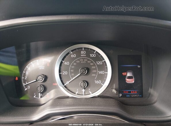 5YFEPRAEXLP095886 2020 TOYOTA COROLLA White უკანა სავარძლების ხედი