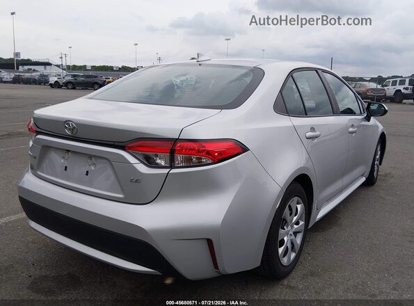 5YFEPRAEXLP097086 2020 TOYOTA COROLLA Silver Rear right
