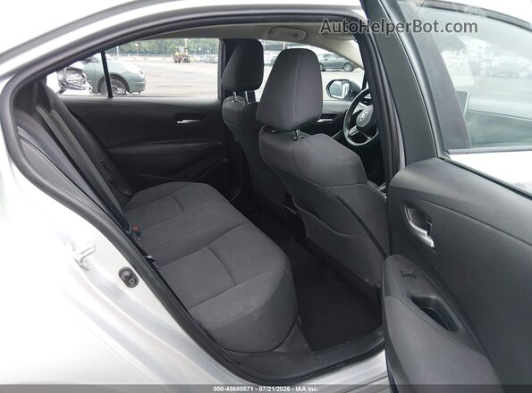 5YFEPRAEXLP097086 2020 TOYOTA COROLLA Silver VIN sticker view