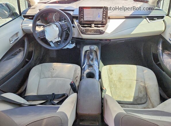 5YFEPRAEXLP100813 2020 TOYOTA COROLLA White Dashboard view