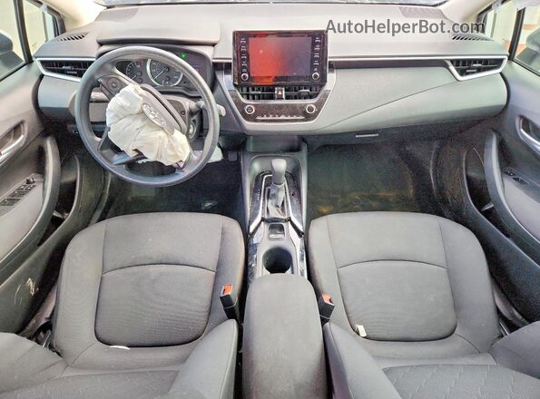 5YFEPRAEXLP102108 2020 TOYOTA COROLLA White Вид панелі приладів