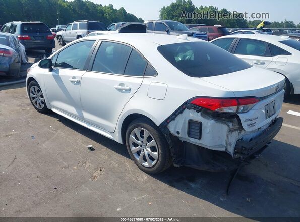 5YFEPRAEXLP106966 2020 TOYOTA COROLLA Белый Задняя левая четверть