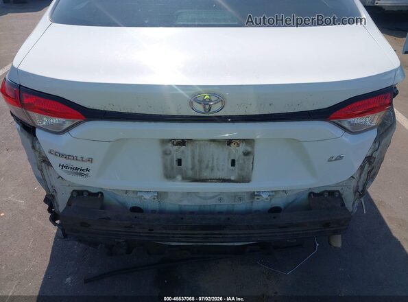 5YFEPRAEXLP106966 2020 TOYOTA COROLLA Белый Вид спереди