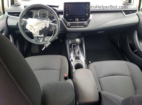 5YFEPRAEXLP113206 2020 TOYOTA COROLLA White Vista del salpicadero