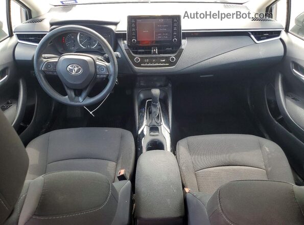5YFEPRAEXLP118504 2020 TOYOTA COROLLA Blue Առջևի վահանակի տեսք