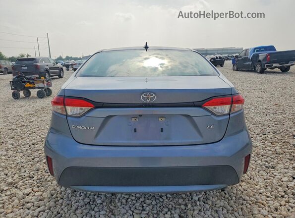 5YFEPRAEXLP118504 2020 TOYOTA COROLLA Blue Հետևի տեսք