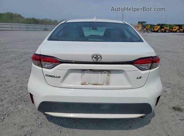 5YFEPRAEXLP133259 2020 TOYOTA COROLLA White Вид ззаду