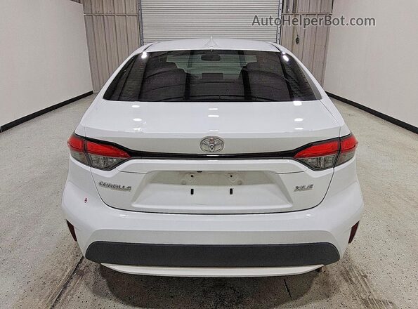 5YFFPMAE0NP349230 2022 TOYOTA COROLLA White Widok z tyłu