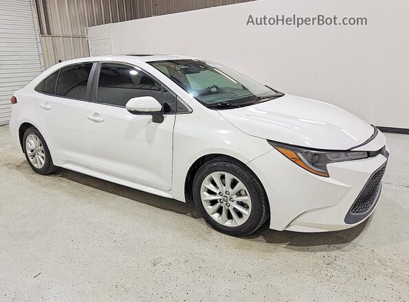 5YFFPMAE0NP349230 2022 TOYOTA COROLLA White Przód prawy
