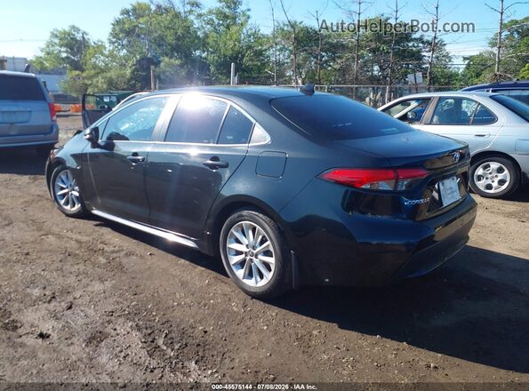 5YFFPRAEXLP026460 2020 TOYOTA COROLLA Black Rear left