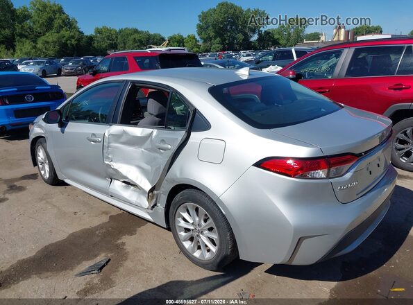 5YFHPRAE1LP008941 2020 TOYOTA COROLLA Silver Հետևի ձախ