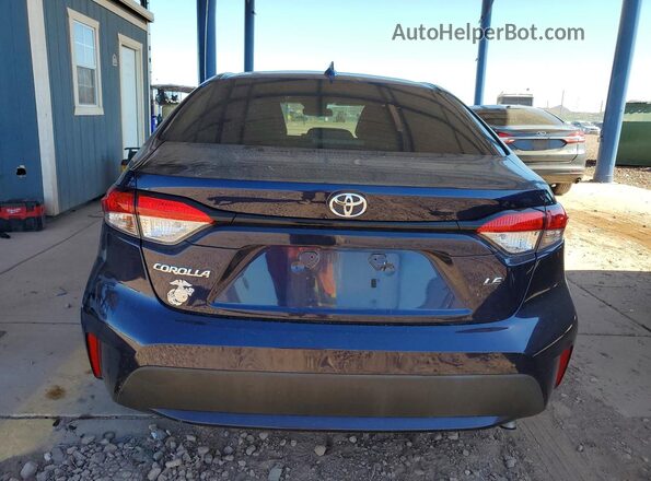 5YFHPRAE1LP031071 2020 TOYOTA COROLLA Blue Rear view