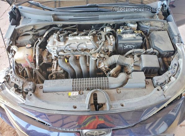 5YFHPRAE1LP031071 2020 TOYOTA COROLLA Blue Rear interior view