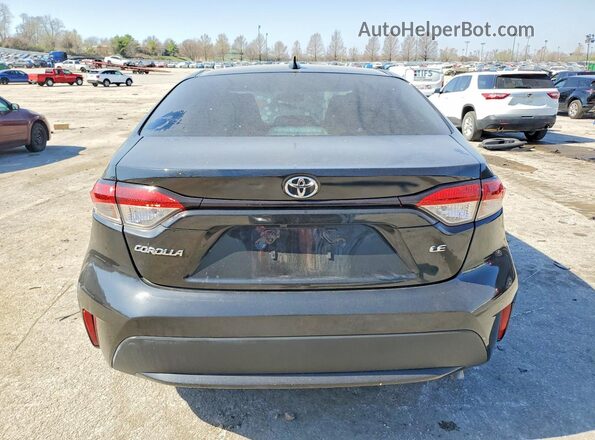 5YFHPRAE1LP050686 2020 TOYOTA COROLLA Black Rear view