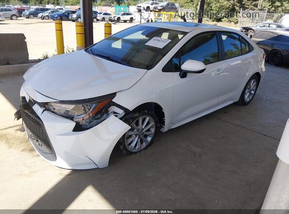 5YFHPRAE3LP008004 2020 TOYOTA COROLLA White Przód lewy