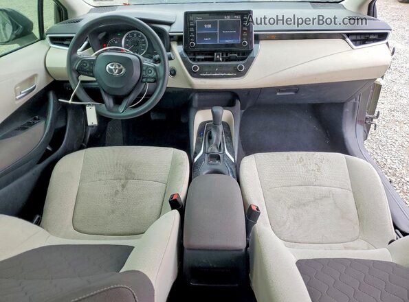 5YFHPRAE3LP018239 2020 TOYOTA COROLLA Black წინა პანელის ხედი