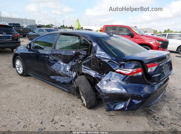 5YFHPRAE6LP018820 2020 TOYOTA COROLLA Blue Trasero izquierdo