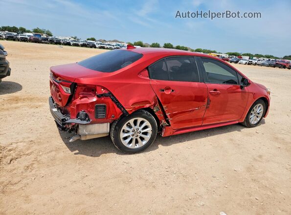 5YFHPRAE7LP036324 2020 TOYOTA COROLLA Red უკანა მარჯვენა