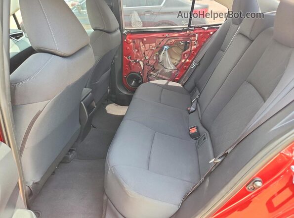 5YFHPRAE7LP036324 2020 TOYOTA COROLLA Red უკანა სავარძლების ხედი