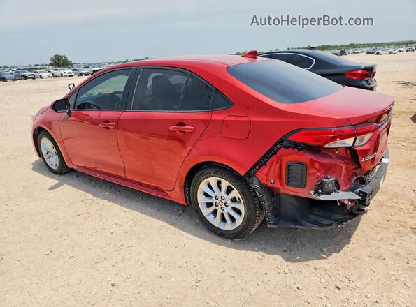 5YFHPRAE7LP036324 2020 TOYOTA COROLLA Red უკანა მარცხენა