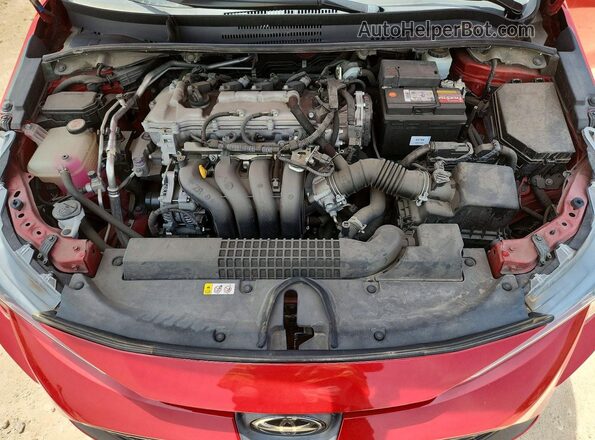 5YFHPRAE7LP036324 2020 TOYOTA COROLLA Red უკანა სალონის ხედი