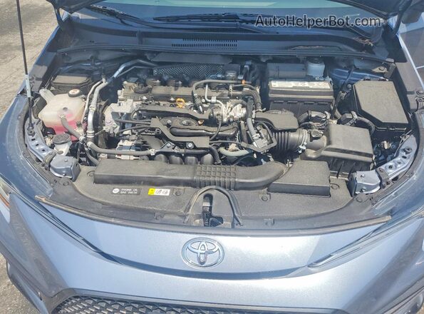 5YFM4MCE7NP121481 2022 TOYOTA COROLLA Синий Вид подкапотного пространства