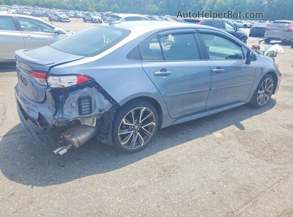 5YFM4MCE7NP121481 2022 TOYOTA COROLLA Синий Передняя правая четверть