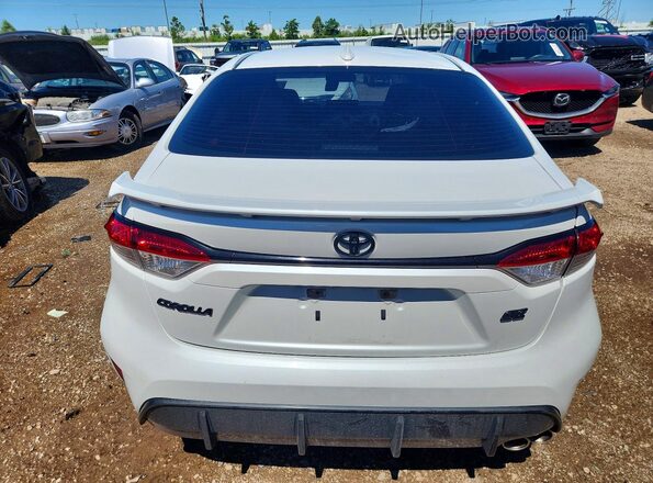 5YFP4MCE0PP150658 2023 TOYOTA COROLLA White Widok z tyłu