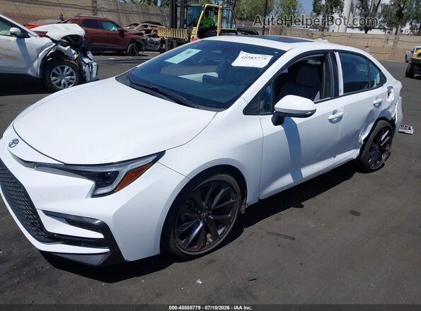 5YFP4MCE0RP203717 2024 TOYOTA COROLLA White Przód lewy