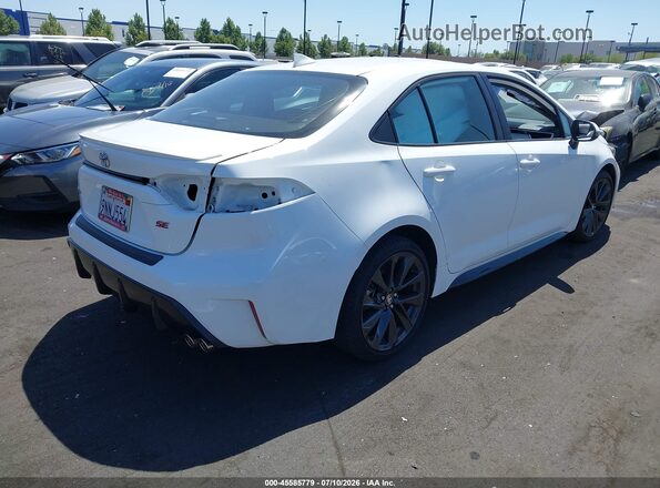 5YFP4MCE0RP203717 2024 TOYOTA COROLLA White Tył prawy