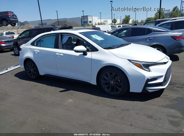 5YFP4MCE0RP203717 2024 TOYOTA COROLLA White Widok wnętrza 360 stopni