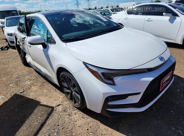 5YFP4MCE0TP267361 2026 TOYOTA COROLLA Белый Передняя правая четверть