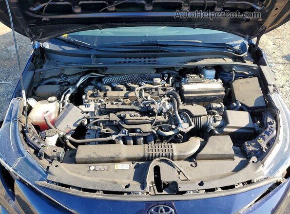 5YFP4MCE1NP115639 2022 TOYOTA COROLLA Синий Вид задней части салона